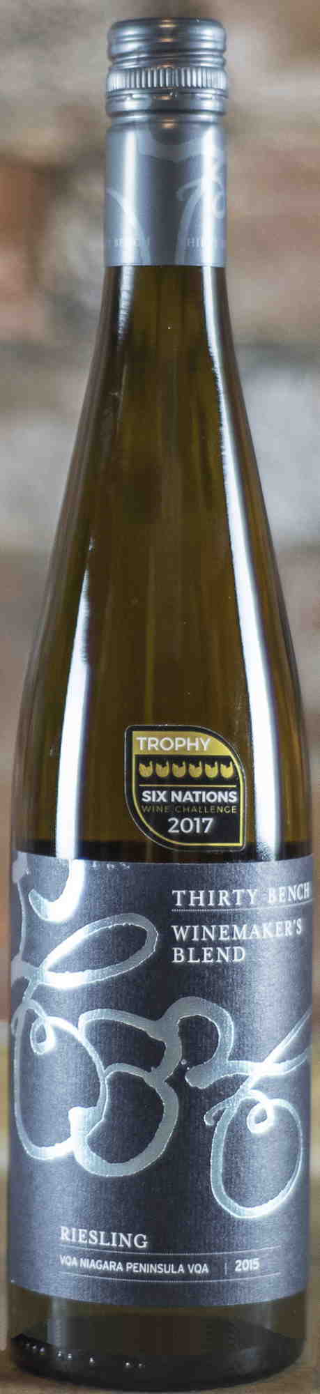 Thirty Bench Winemakers Blend Riesling 2015 - CANADA